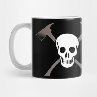 skull with two axes Mug